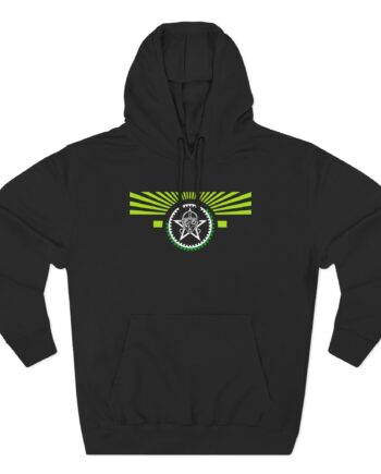 The Sisters of Mercy Green Rays Three-Panel Fleece Hoodie