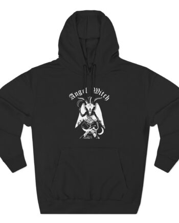 Angel Witch Baphomet Three-Panel Fleece Hoodie
