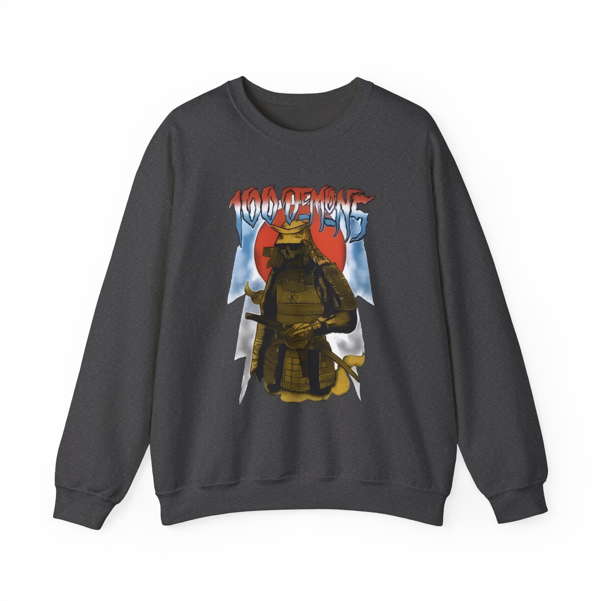 100 Demons Unisex Heavy Blendâ„¢ Crewneck Sweatshirt