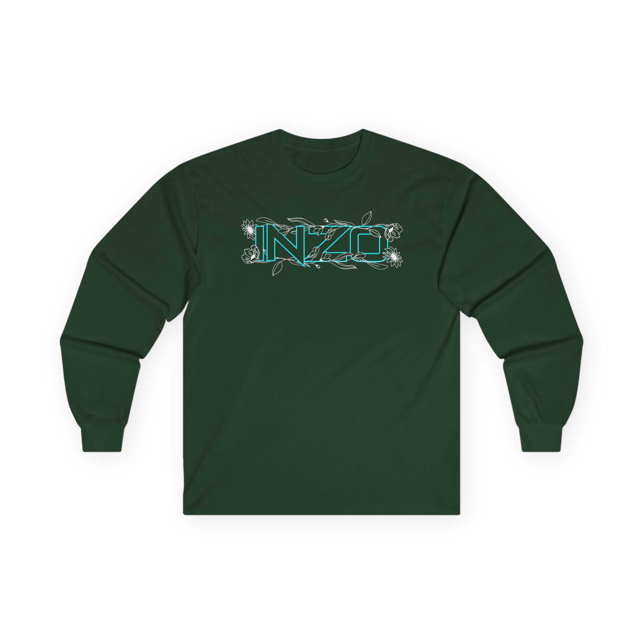 Inzo Flowers in My Heart Unisex Ultra Cotton Long Sleeve Tee