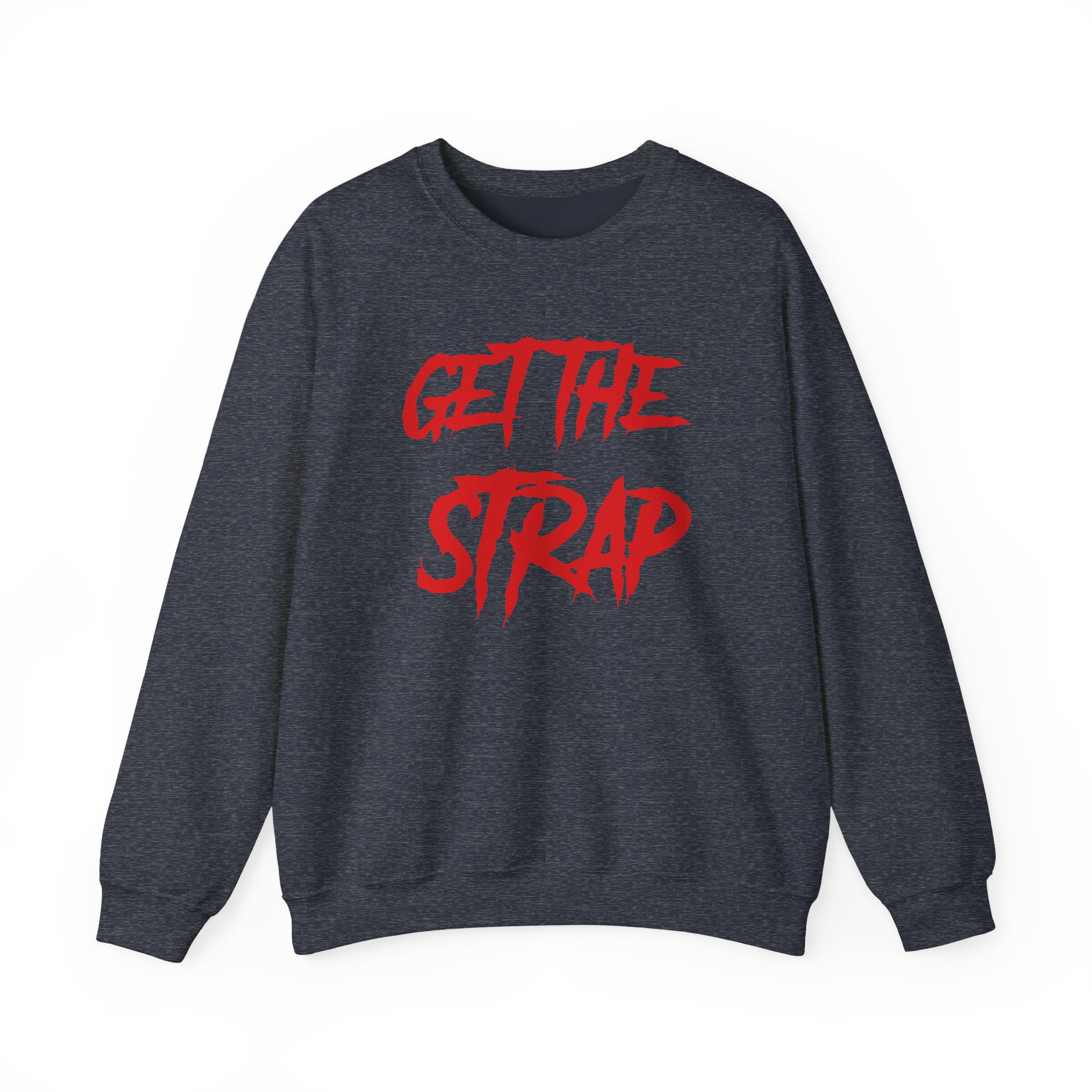50 Cent Get the Strap Unisex Heavy Blendâ„¢ Crewneck Sweatshirt