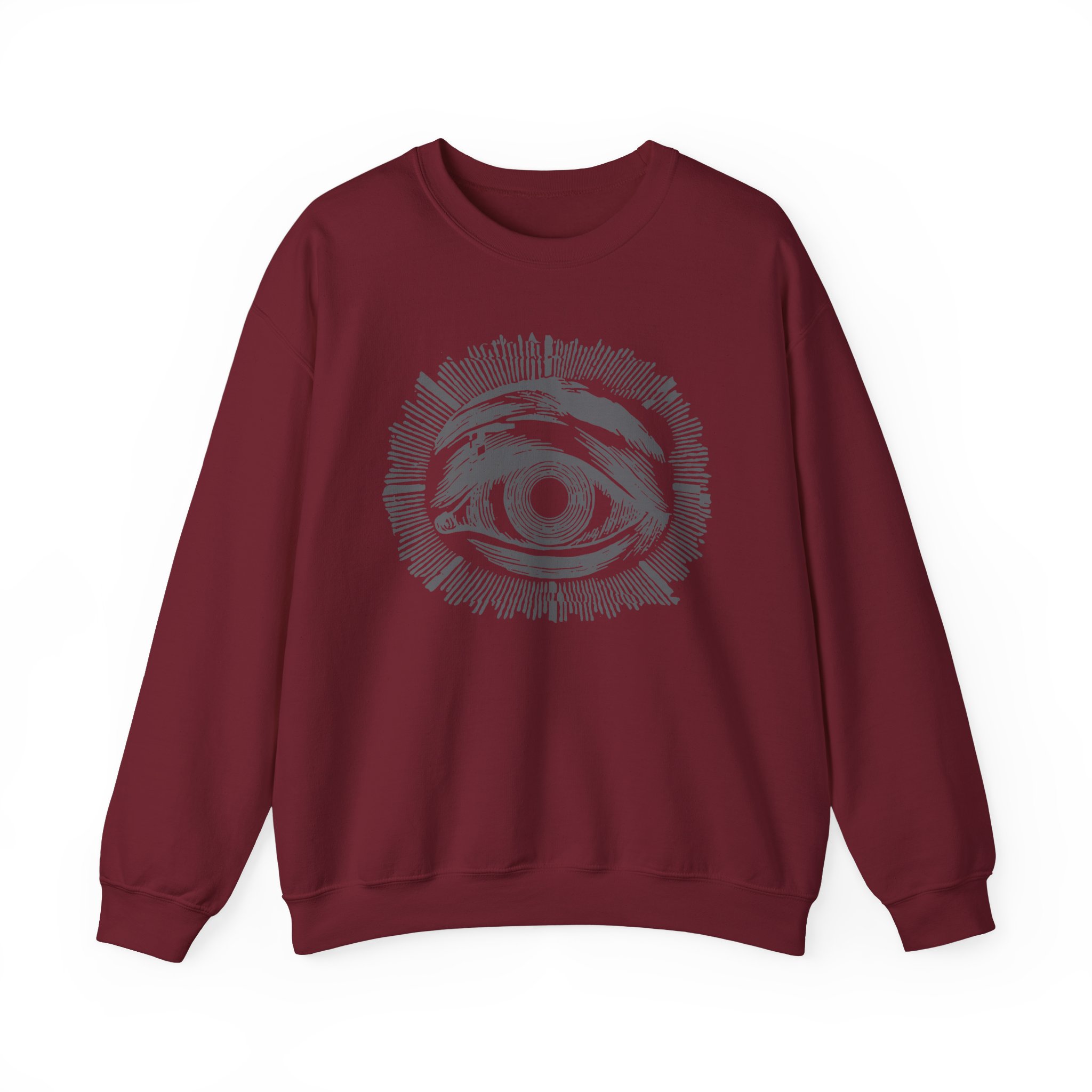 Placebo Grey Eye Unisex Heavy Blendâ„¢ Crewneck Sweatshirt