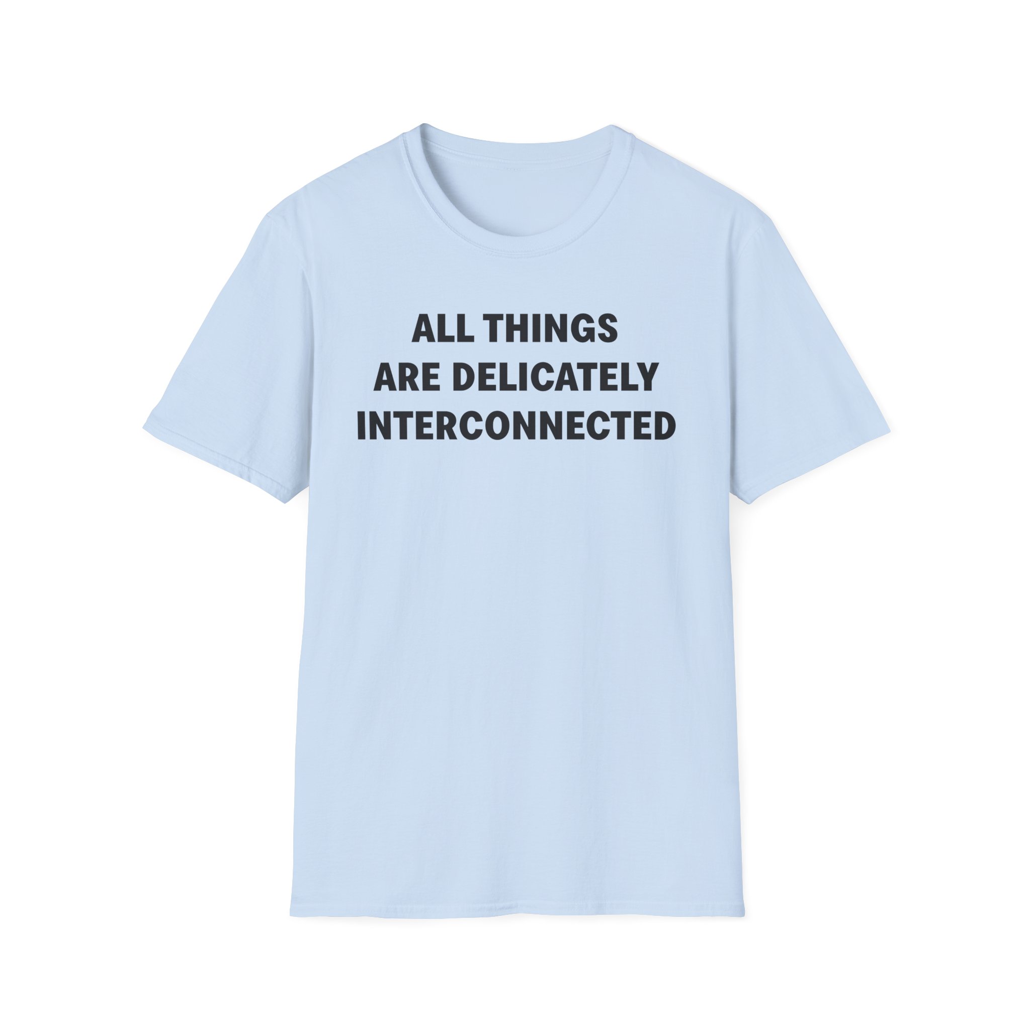 Jenny Holzer All Things Are Delicately Interconnected Unisex Softstyle T-Shirt