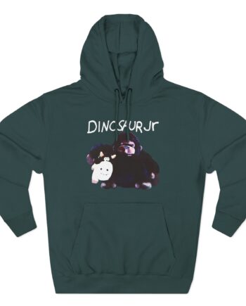 Dinosaur Jr Wagon Three-Panel Fleece Hoodie