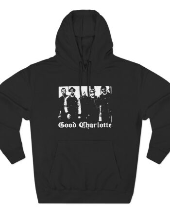 Good Charlotte Band Photo Three-Panel Fleece Hoodie