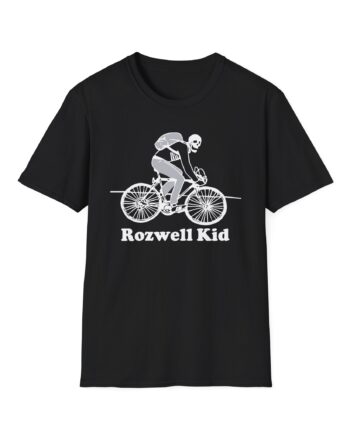 Rozwell Kid Bicycle Skeleton Unisex Softstyle T-Shirt