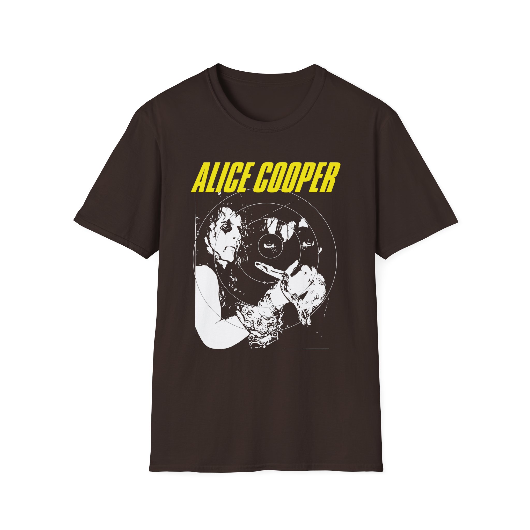 Alice Cooper Radial Horror Unisex Softstyle T-Shirt