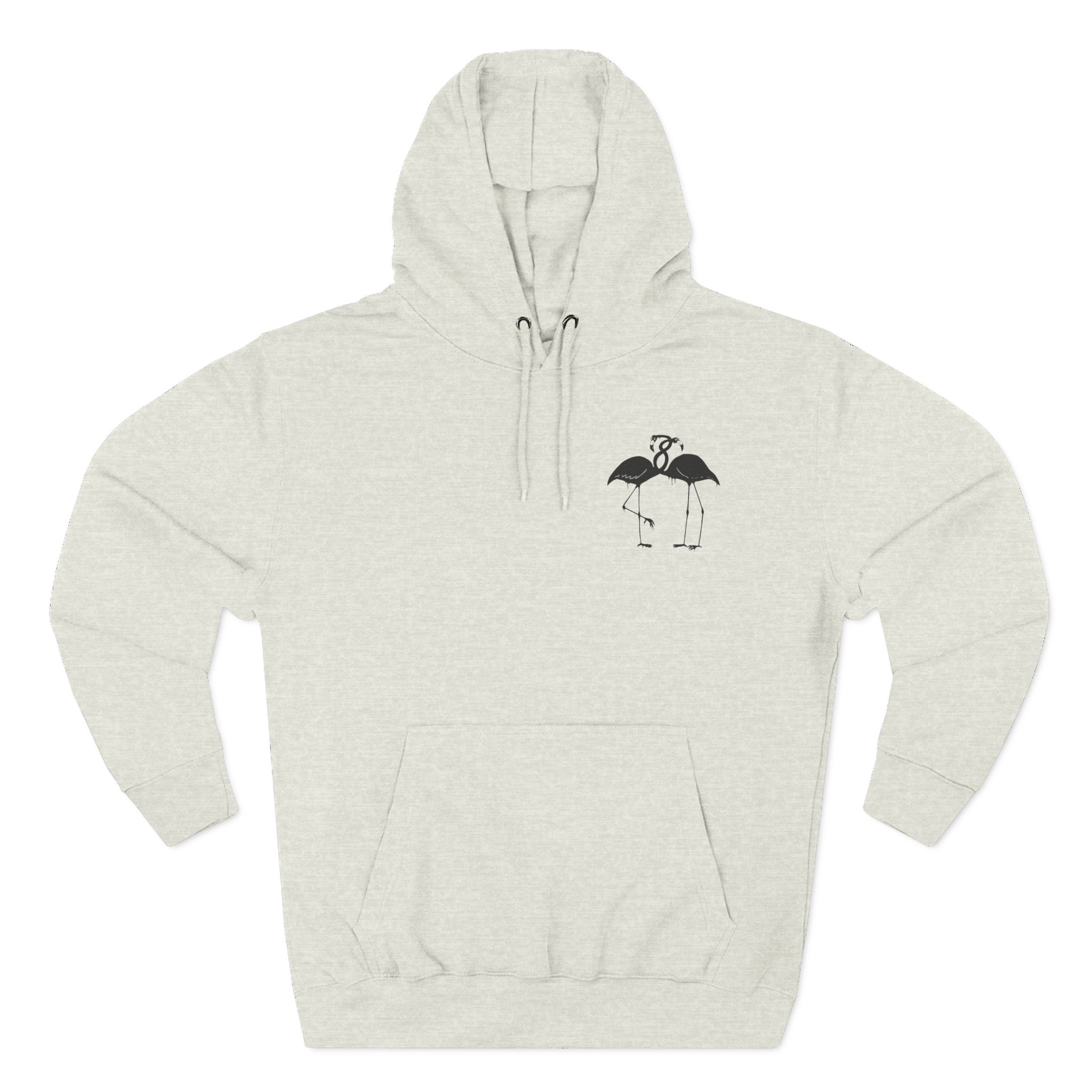 Surf Gang Filthy Flamingo Three-Panel Fleece Hoodie