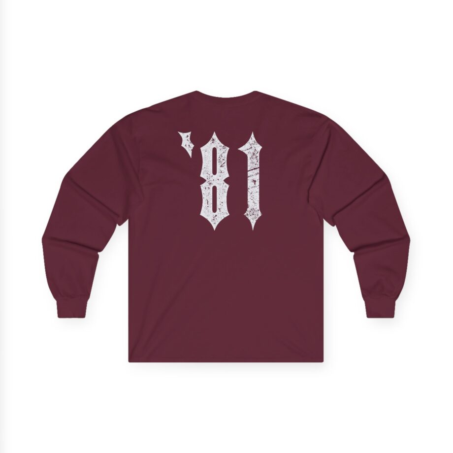 Slayer Established 1981 Skull Unisex Ultra Cotton Long Sleeve Tee