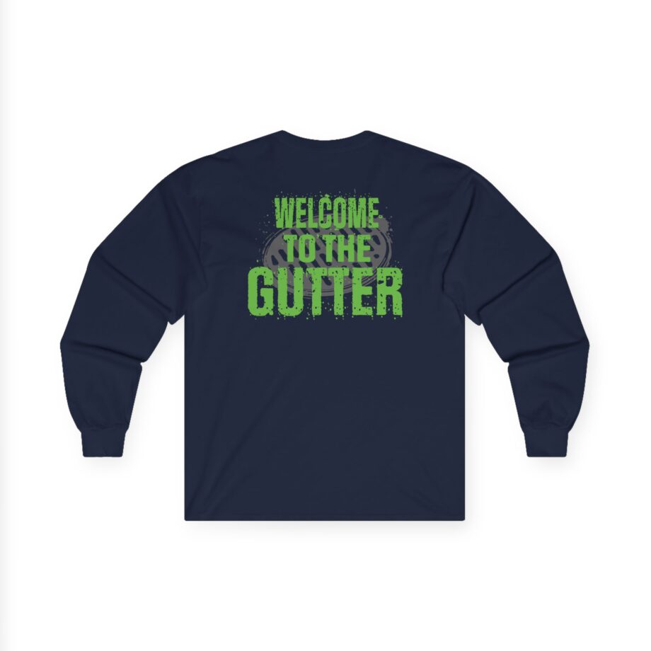 Overkill Welcome to the Gutter Raglan Unisex Ultra Cotton Long Sleeve Tee