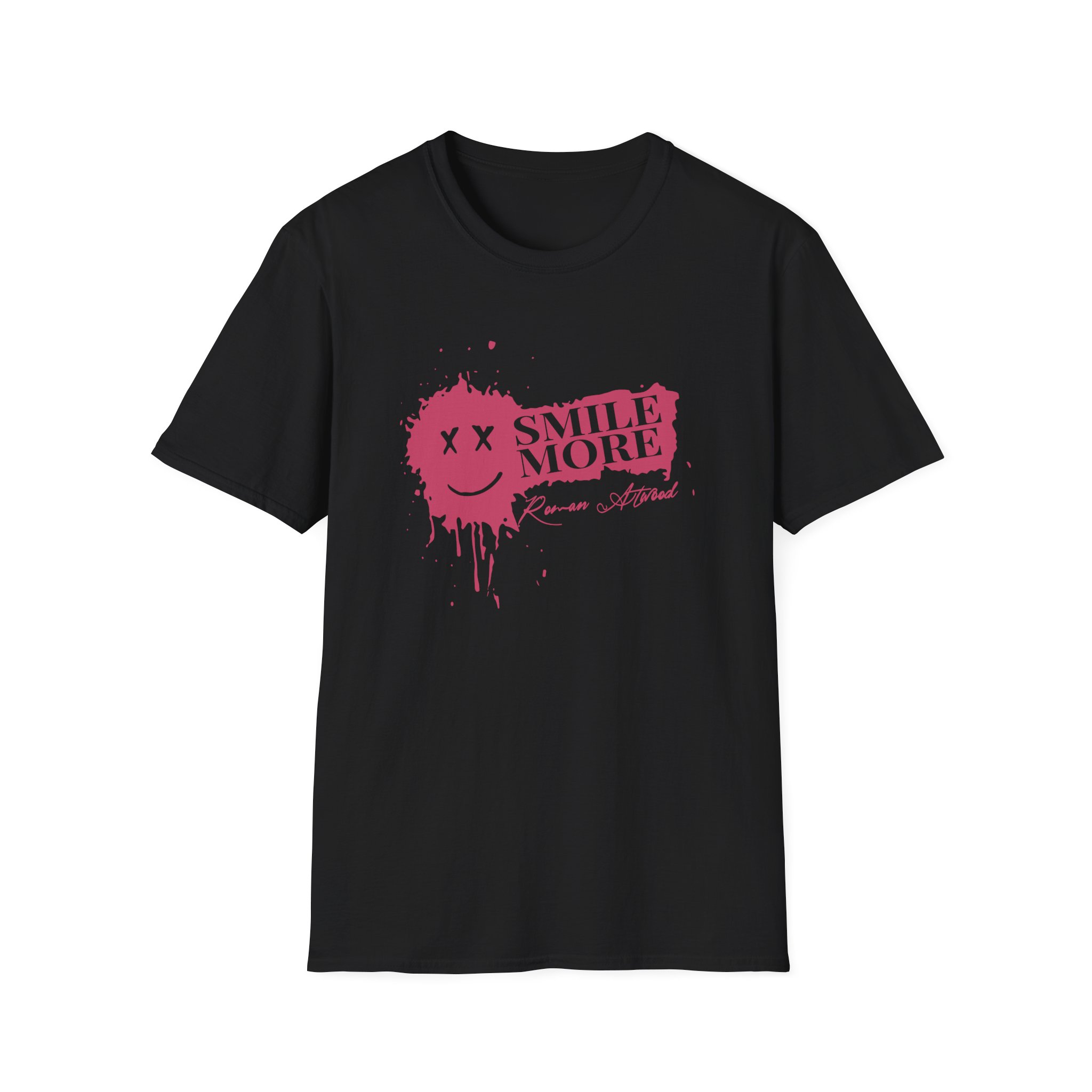 Roman Atwood Smile More Unisex Softstyle T-Shirt