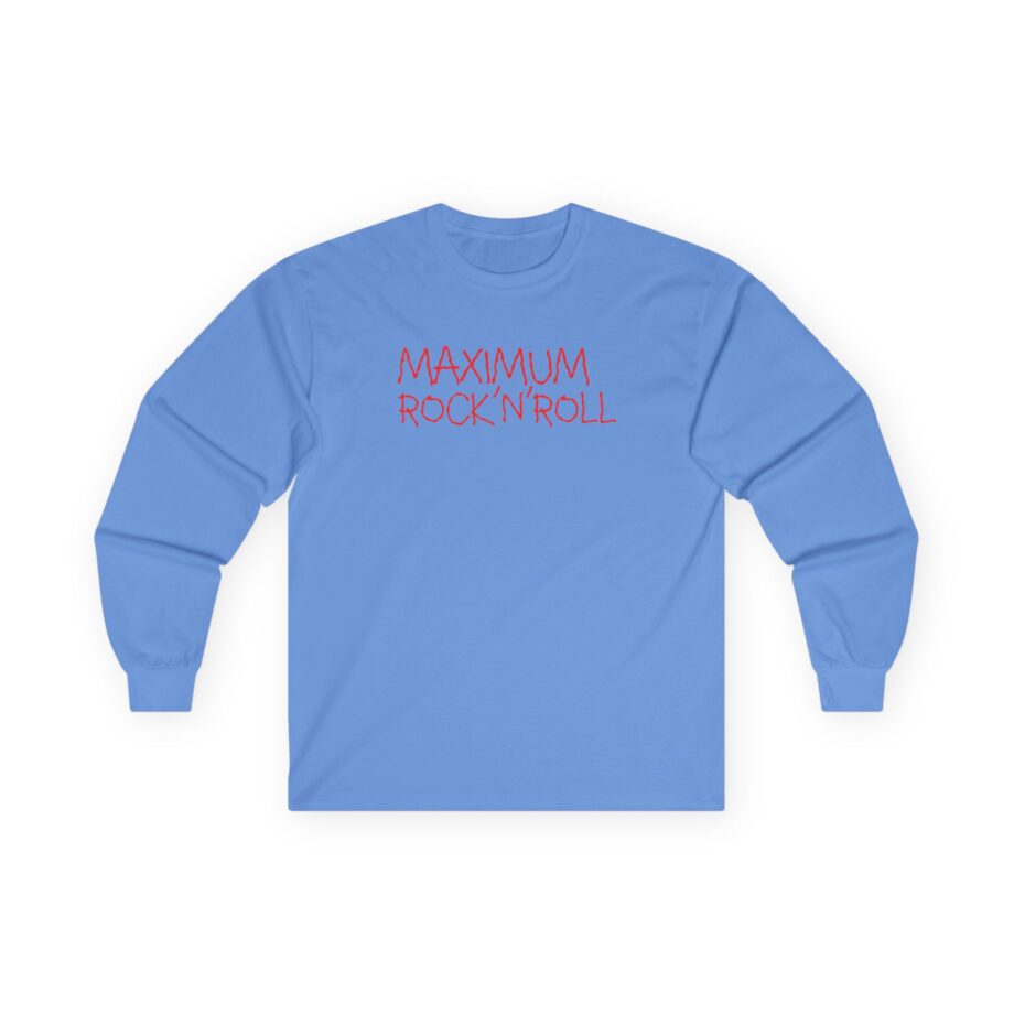 Primal Scream Maximum Rock'n'roll Unisex Ultra Cotton Long Sleeve Tee