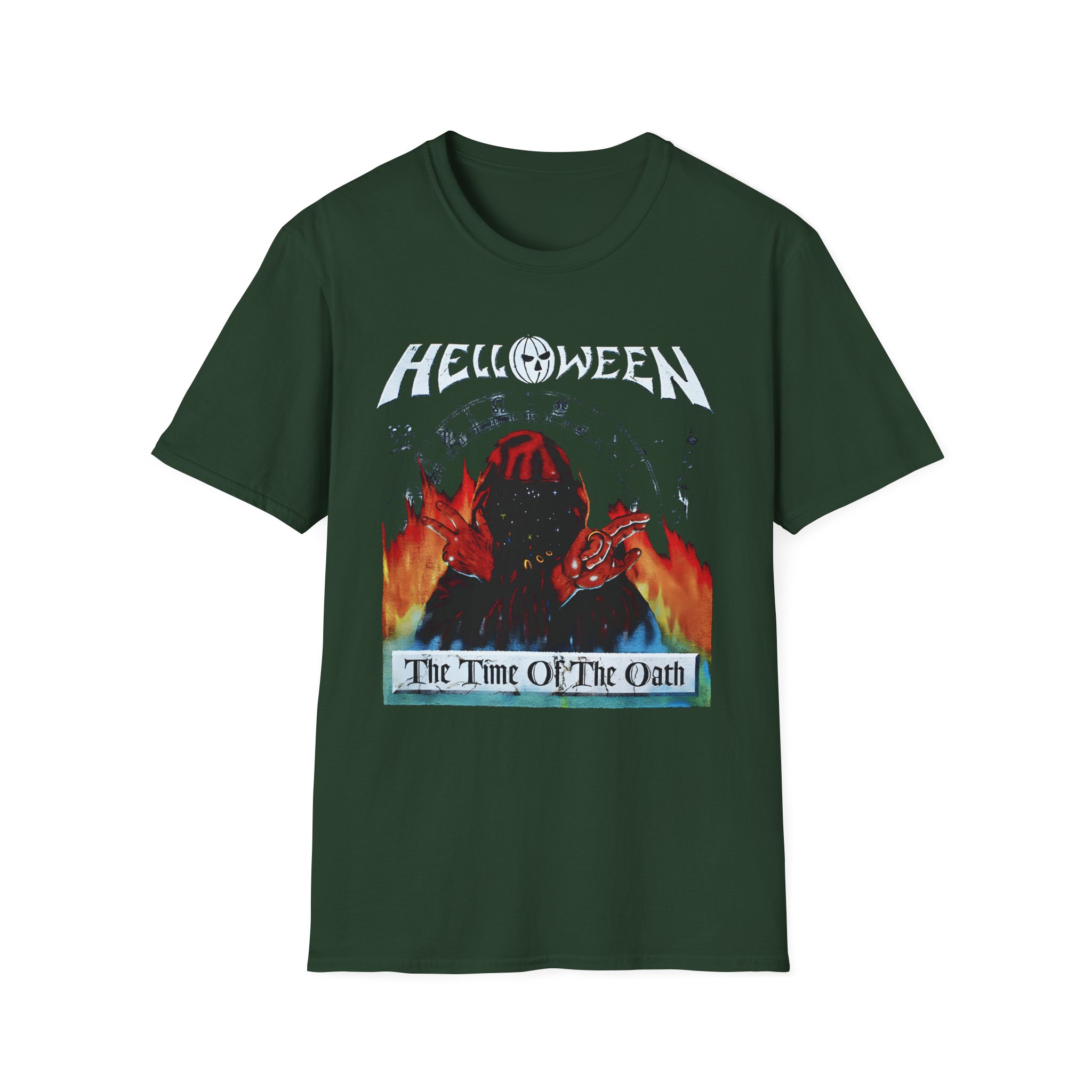 Helloween the Time of the Oath Tour Unisex Softstyle T-Shirt