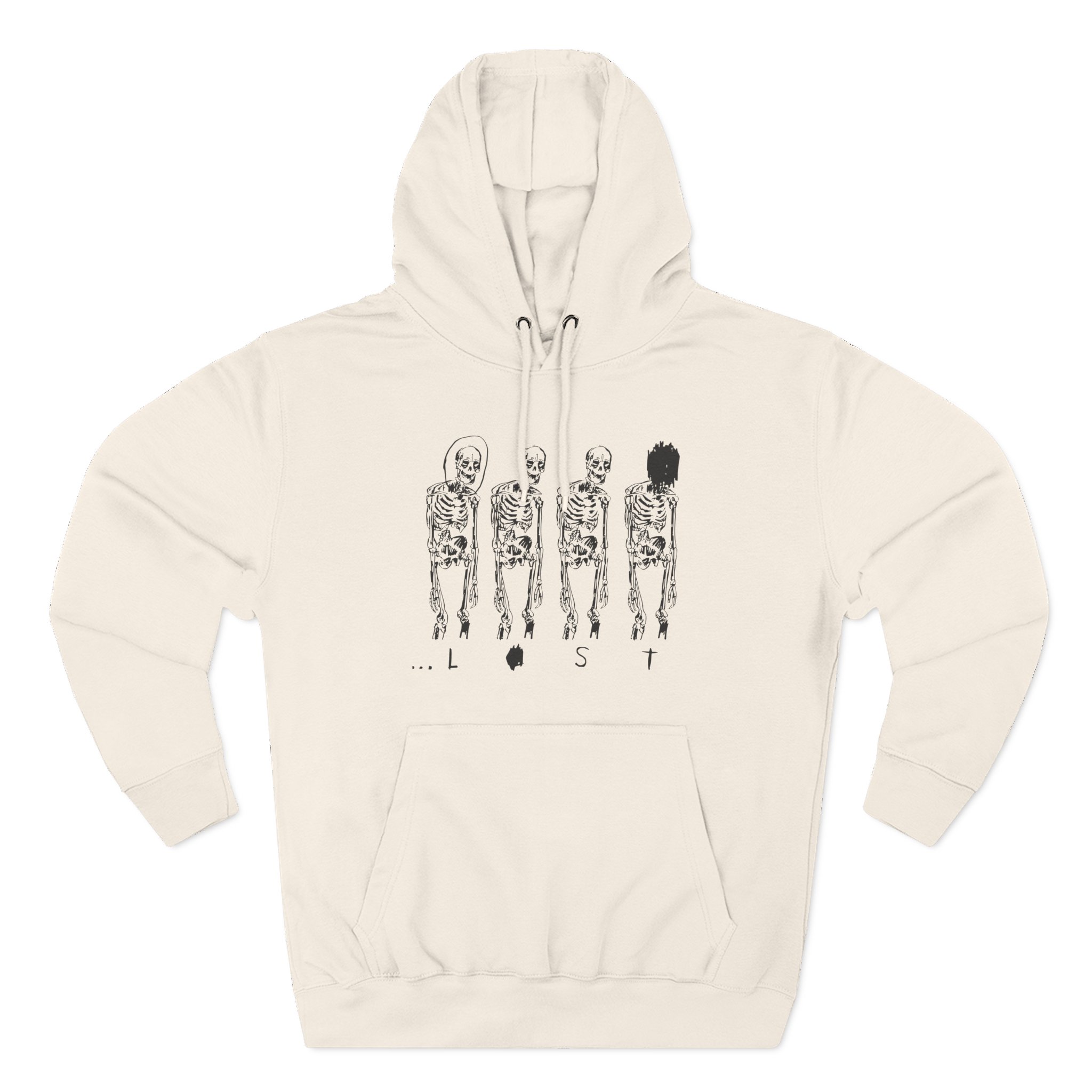 Surf Gang LOST Three-Panel Fleece Hoodie