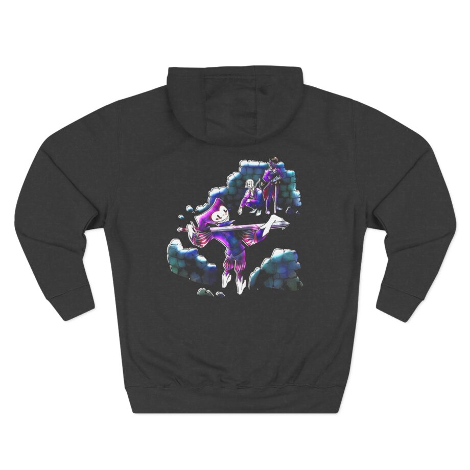 ClownPierce Fort Three-Panel Fleece Hoodie