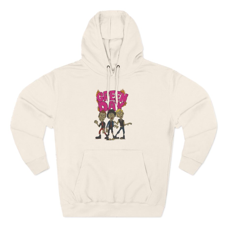 Green Day Walking Green Day Zombie Three-Panel Fleece Hoodie