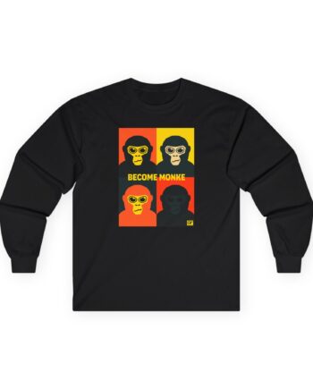 Gorilla Tag Become Monke Unisex Ultra Cotton Long Sleeve Tee