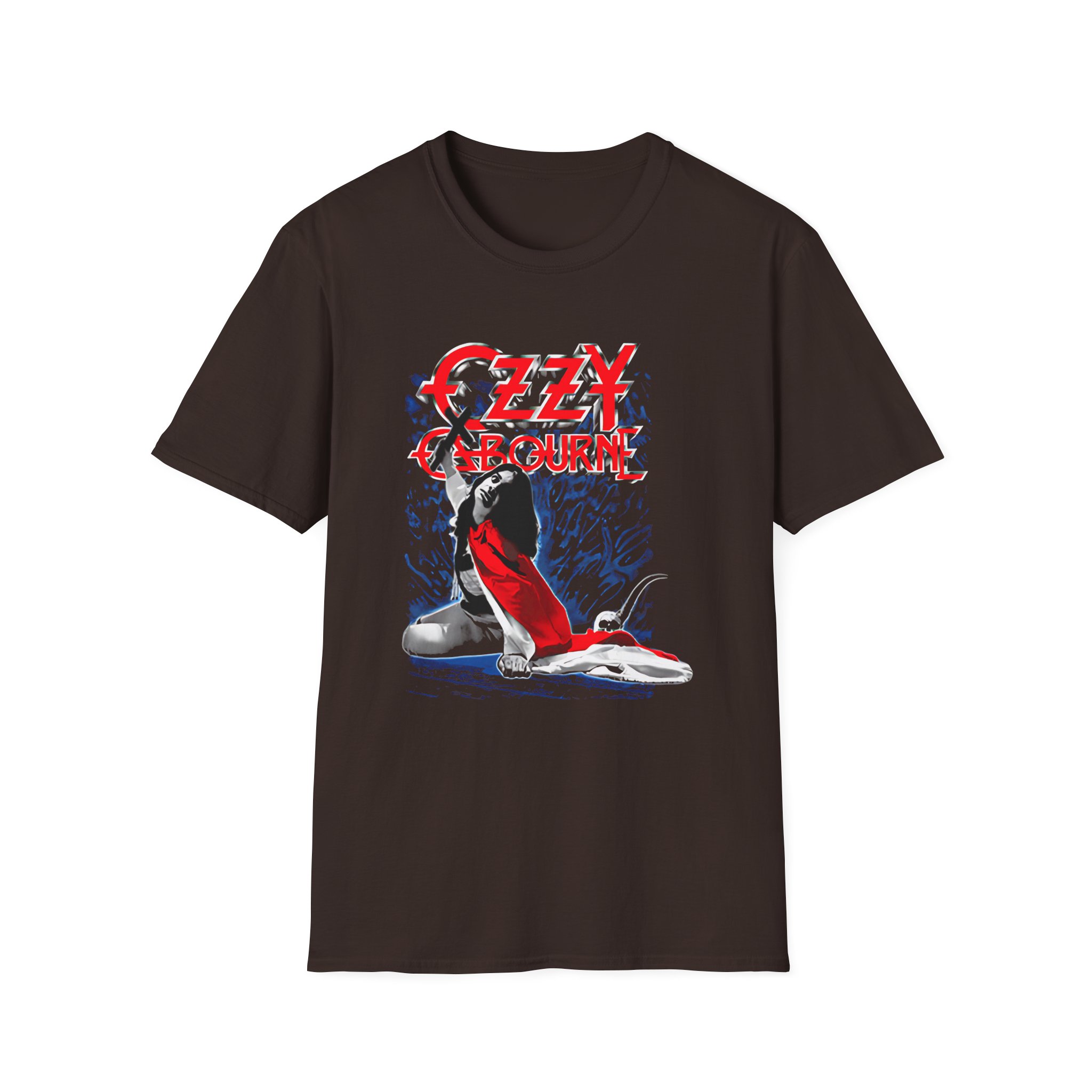 Ozzy Osbourne Blizzard of Ozz Rock & Roll Hall of Fame Unisex Softstyle T-Shirt