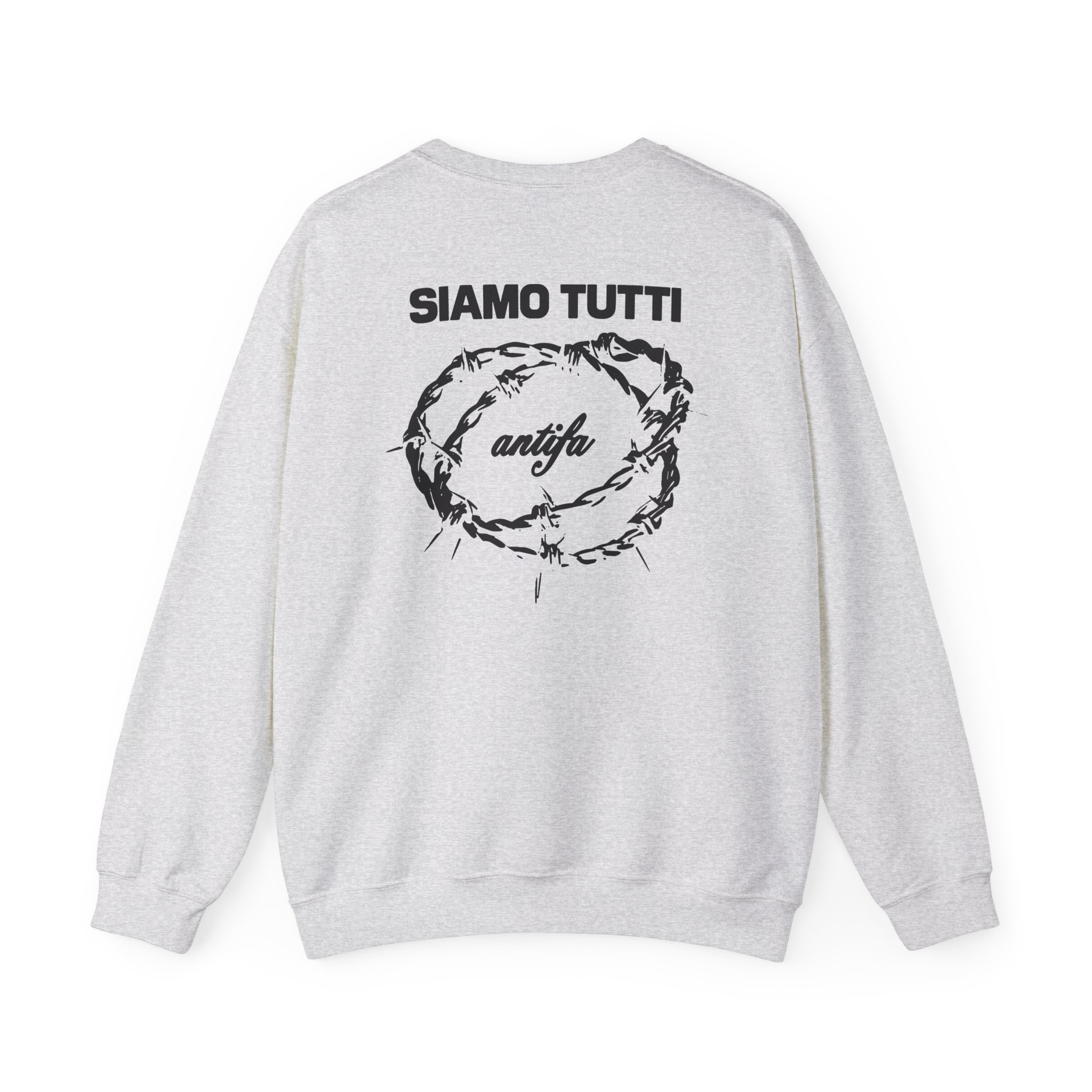 Disarstar Siamo Tutti Antifa Unisex Heavy Blendâ„¢ Crewneck Sweatshirt