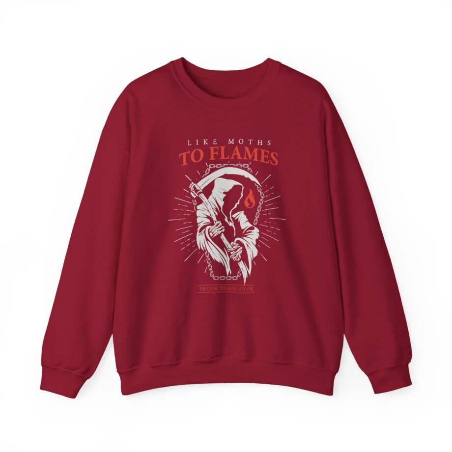 Like Moths to Flames Unisex Heavy Blend™ Crewneck Sweatshirt