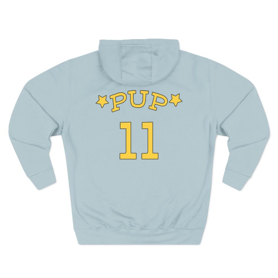 Pup Rock Three-Panel Fleece Hoodie