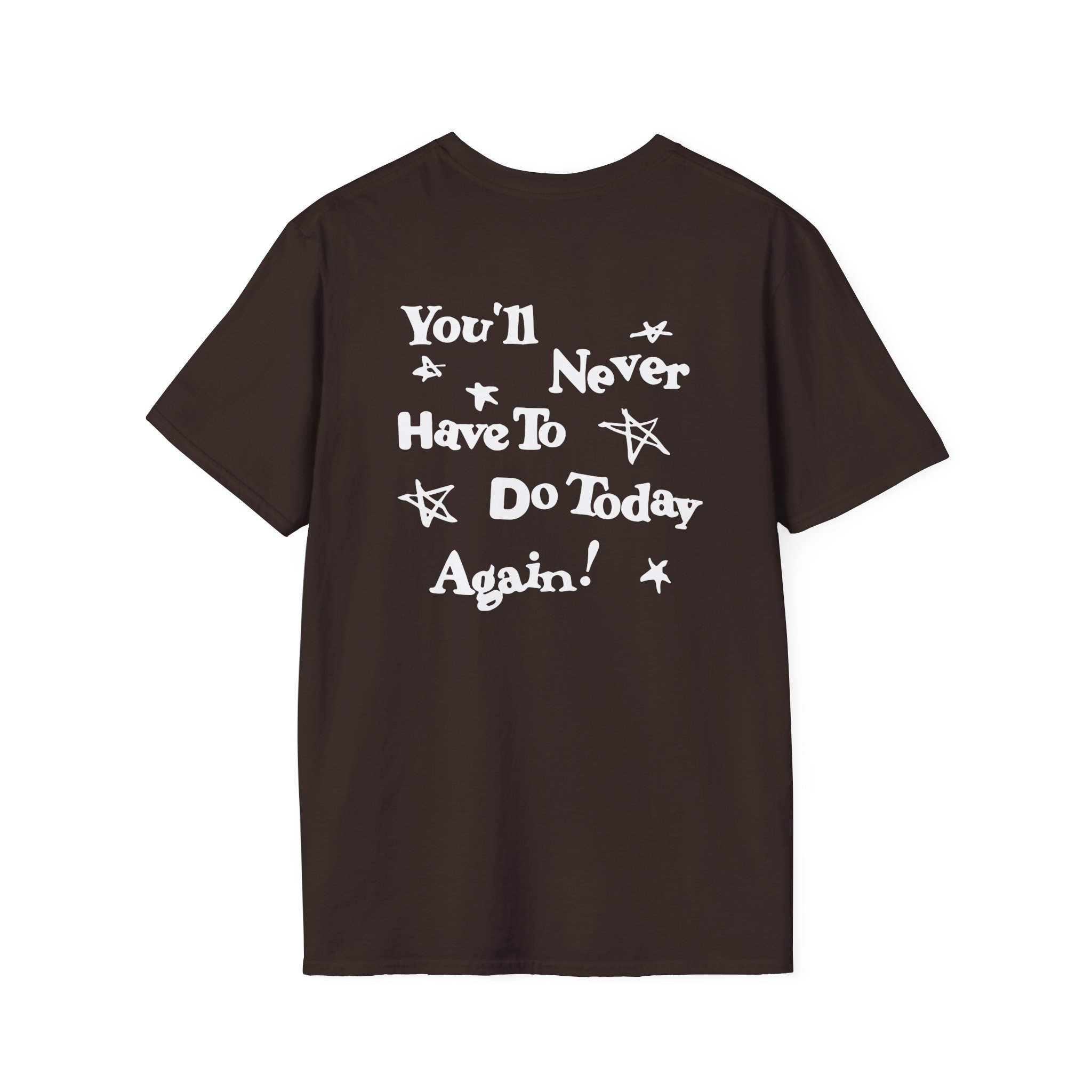 Alex Warren You’ll Never Have to Do Today Again Unisex Softstyle T-Shirt