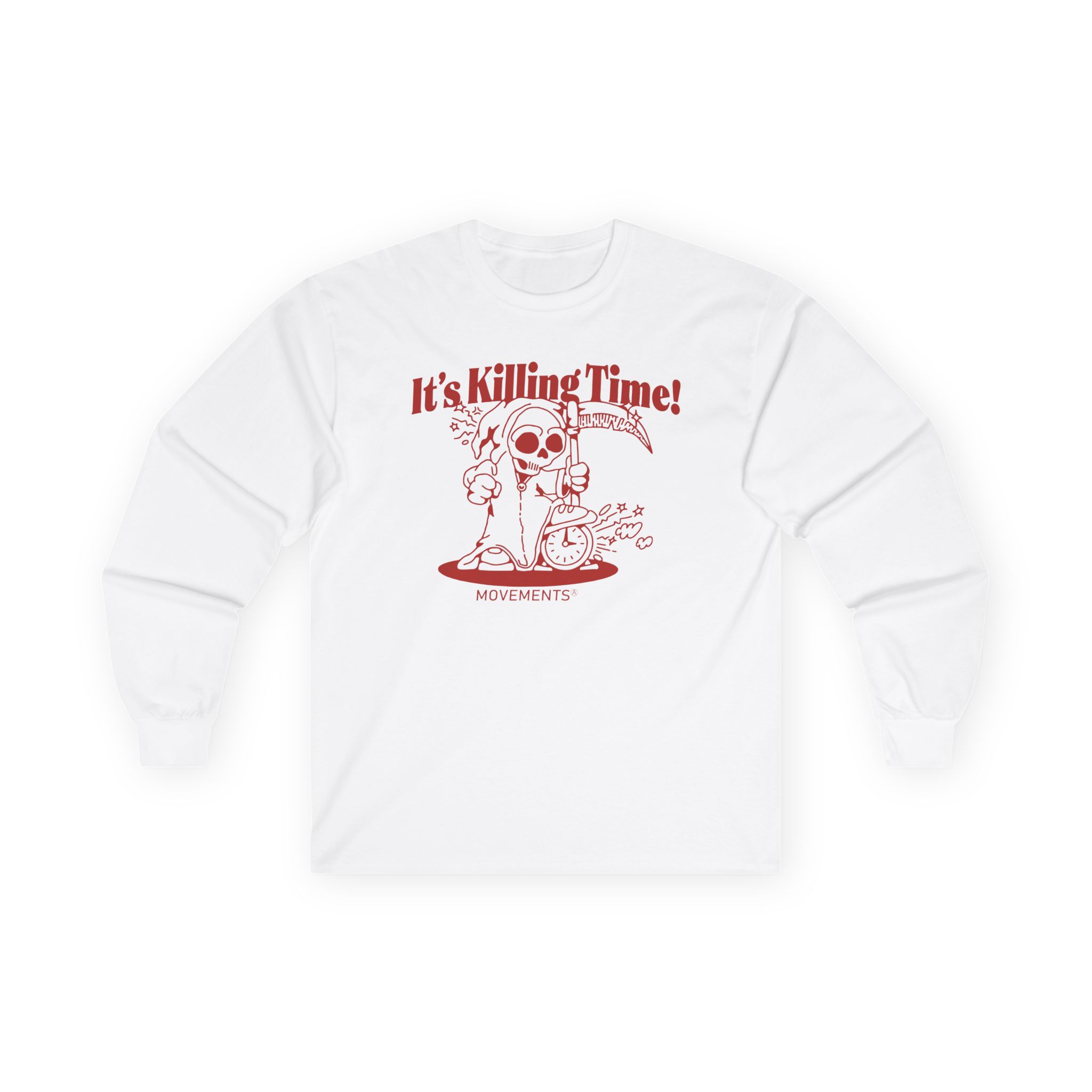 Movements Killing Time Unisex Ultra Cotton Long Sleeve Tee