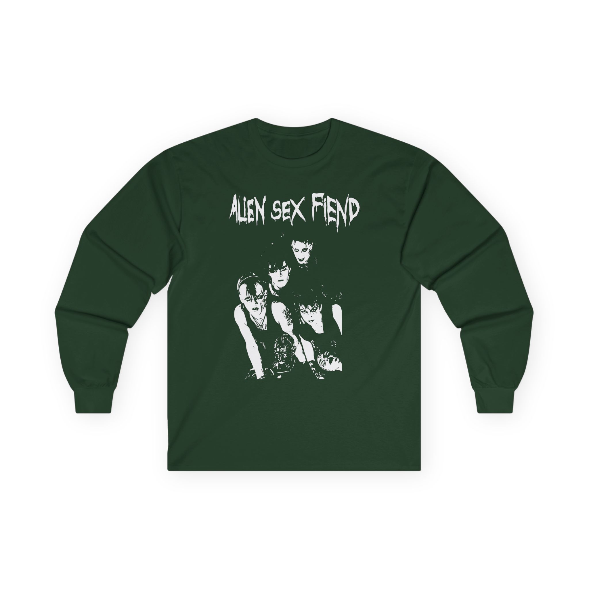 Alien Sex Fiend Band Photo Unisex Ultra Cotton Long Sleeve Tee