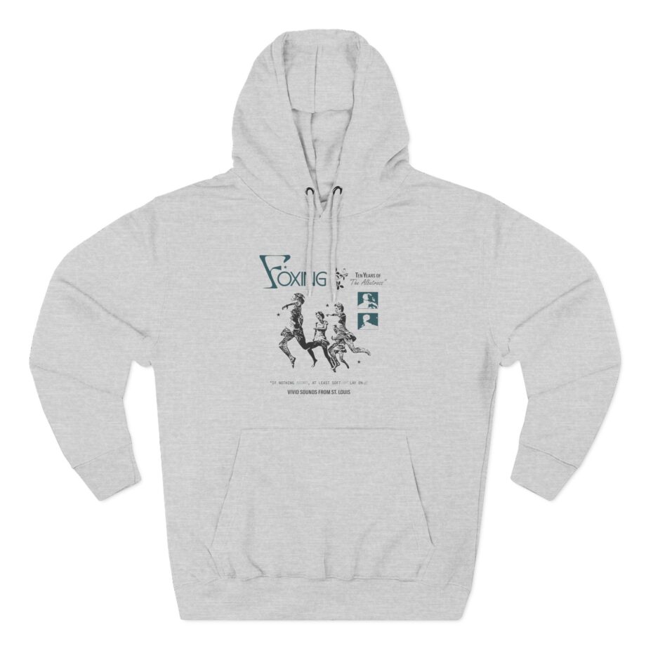 Foxing 10 Year Three-Panel Fleece Hoodie