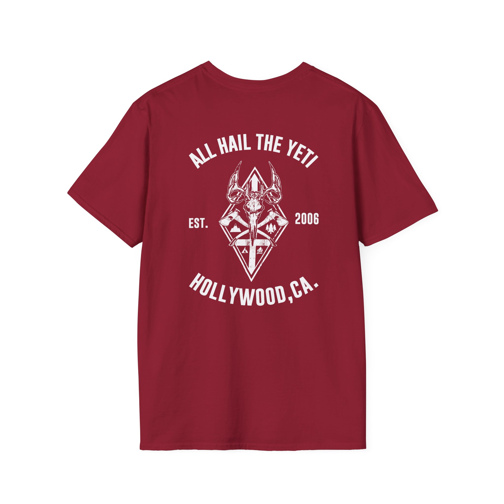 All Hail the Yeti Hollywood Unisex Softstyle T-Shirt