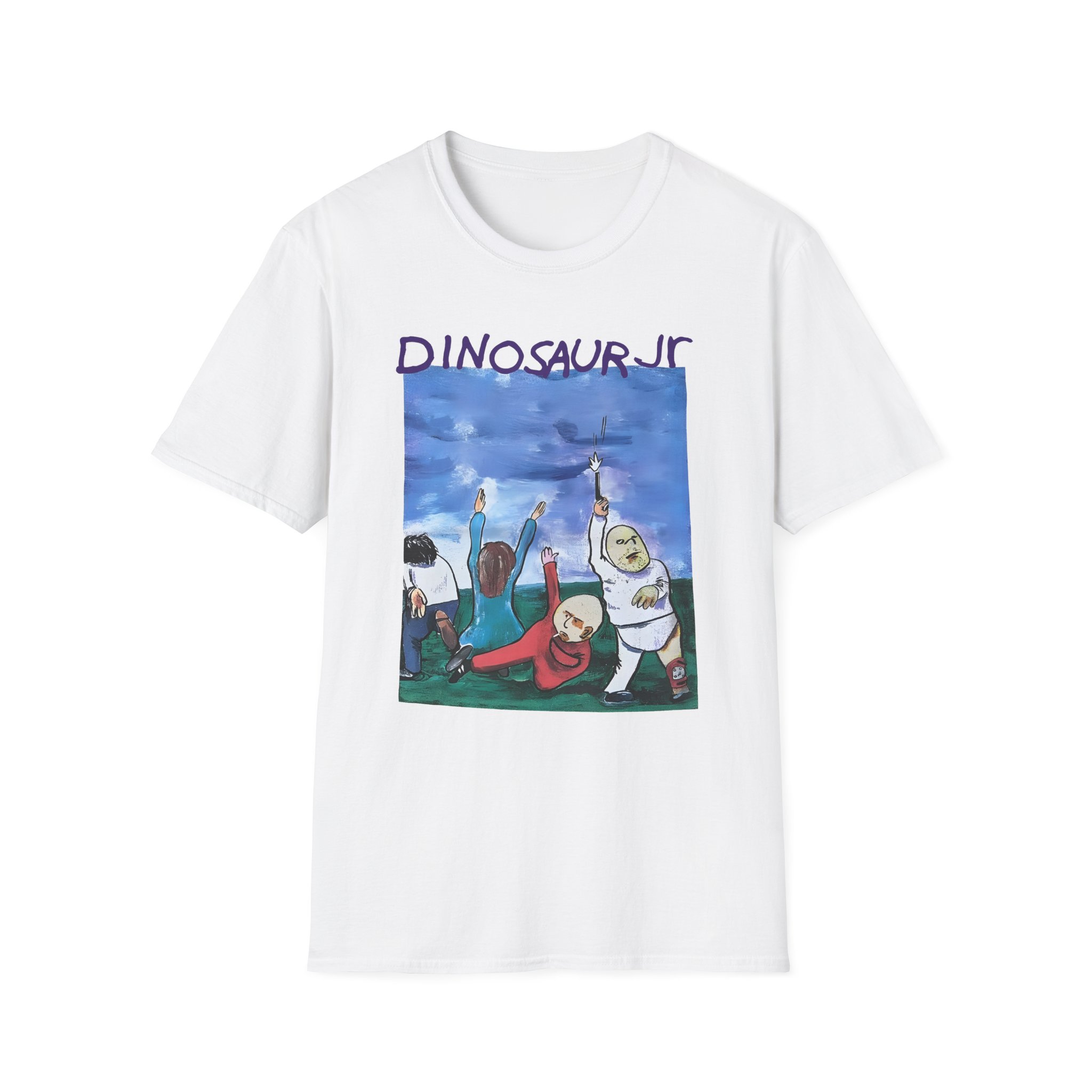 Dinosaur Jr Without a Sound Back Cover Unisex Softstyle T-Shirt