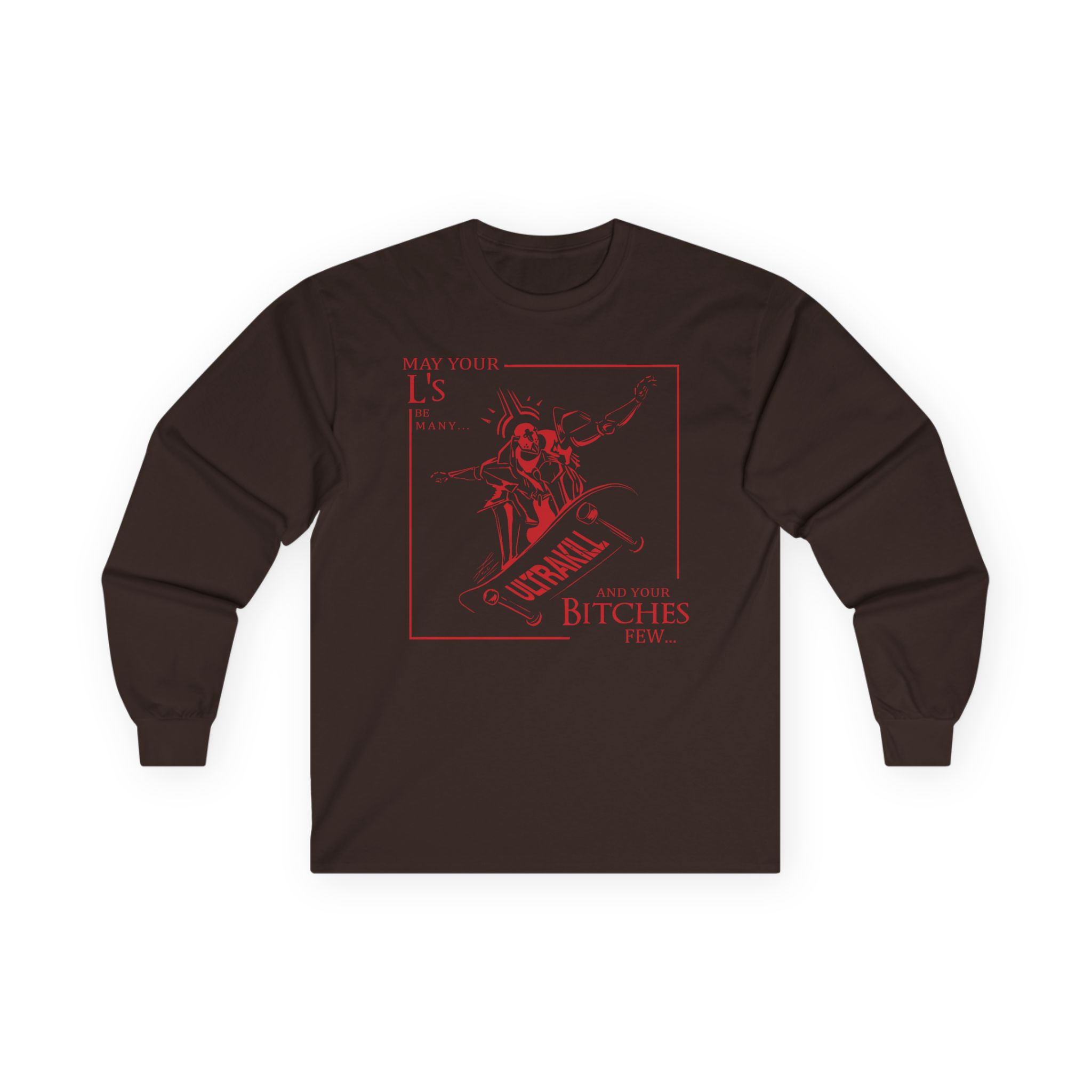 Ultrakill Woes Unisex Ultra Cotton Long Sleeve Tee