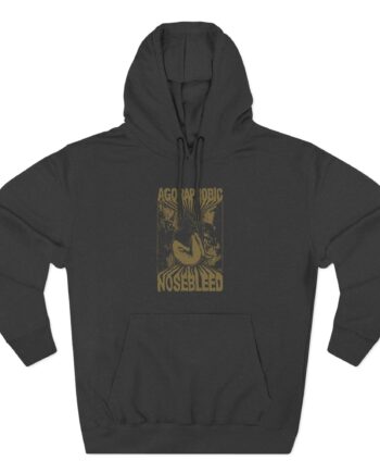 Agoraphobic Nosebleed Gnaw Three-Panel Fleece Hoodie