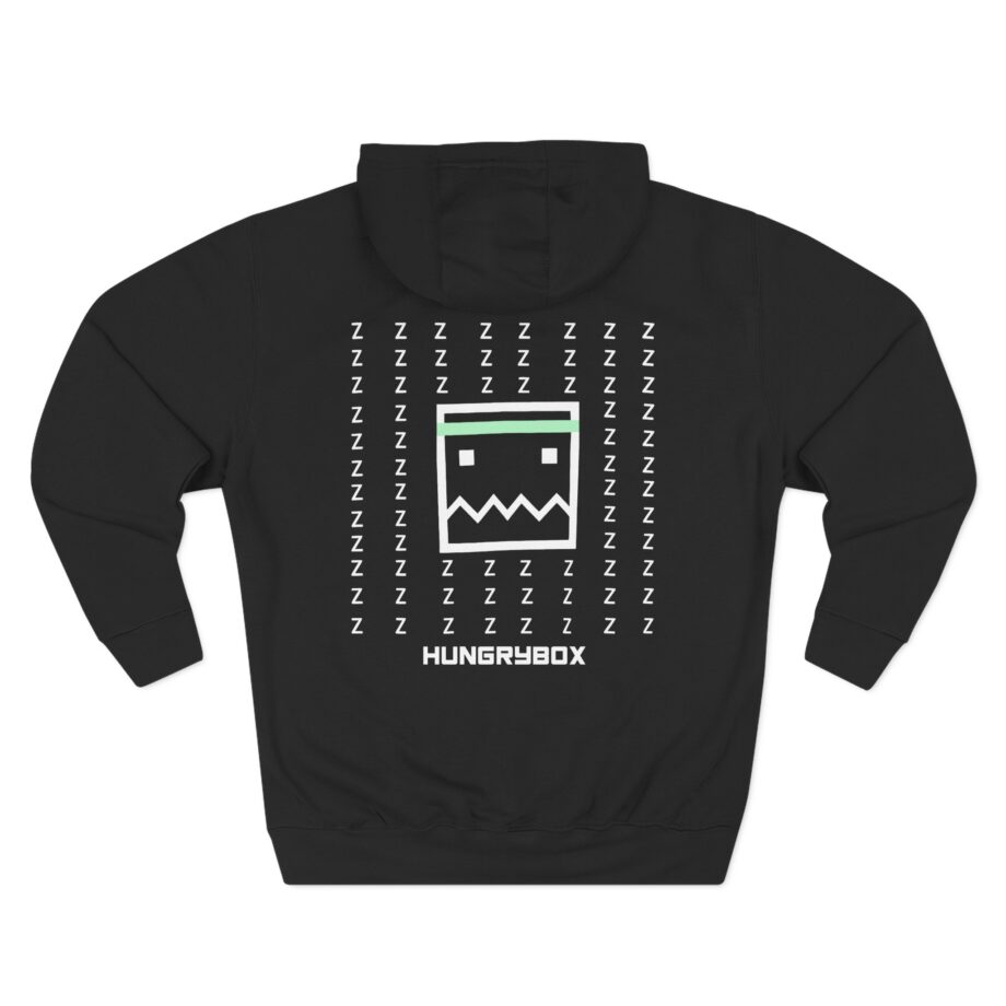 Hungrybox Three-Panel Fleece Hoodie