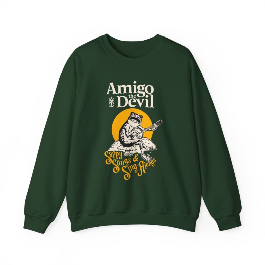 Amigo the Devil Sappy Songs Unisex Heavy Blend™ Crewneck Sweatshirt