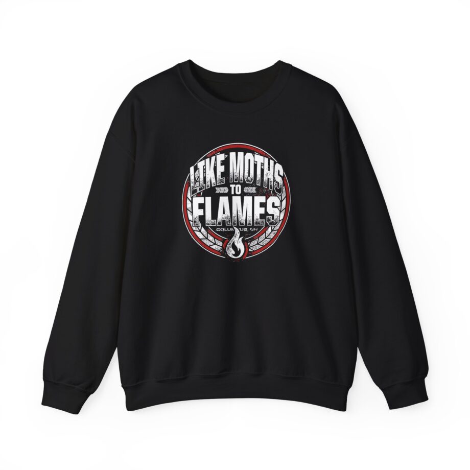 Like Moths to Flames Unisex Heavy Blend™ Crewneck Sweatshirt