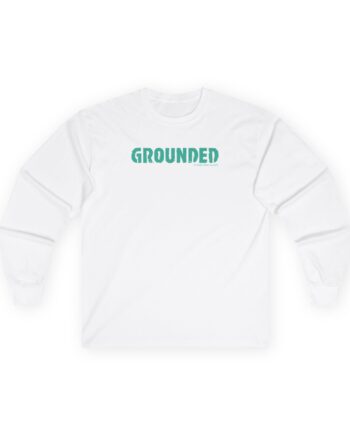 Grounded Logo Unisex Ultra Cotton Long Sleeve Tee