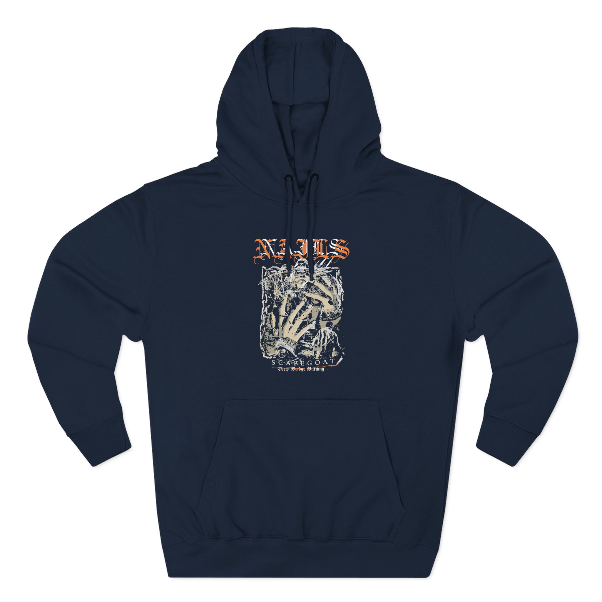 Nails Scapegoat Three-Panel Fleece Hoodie