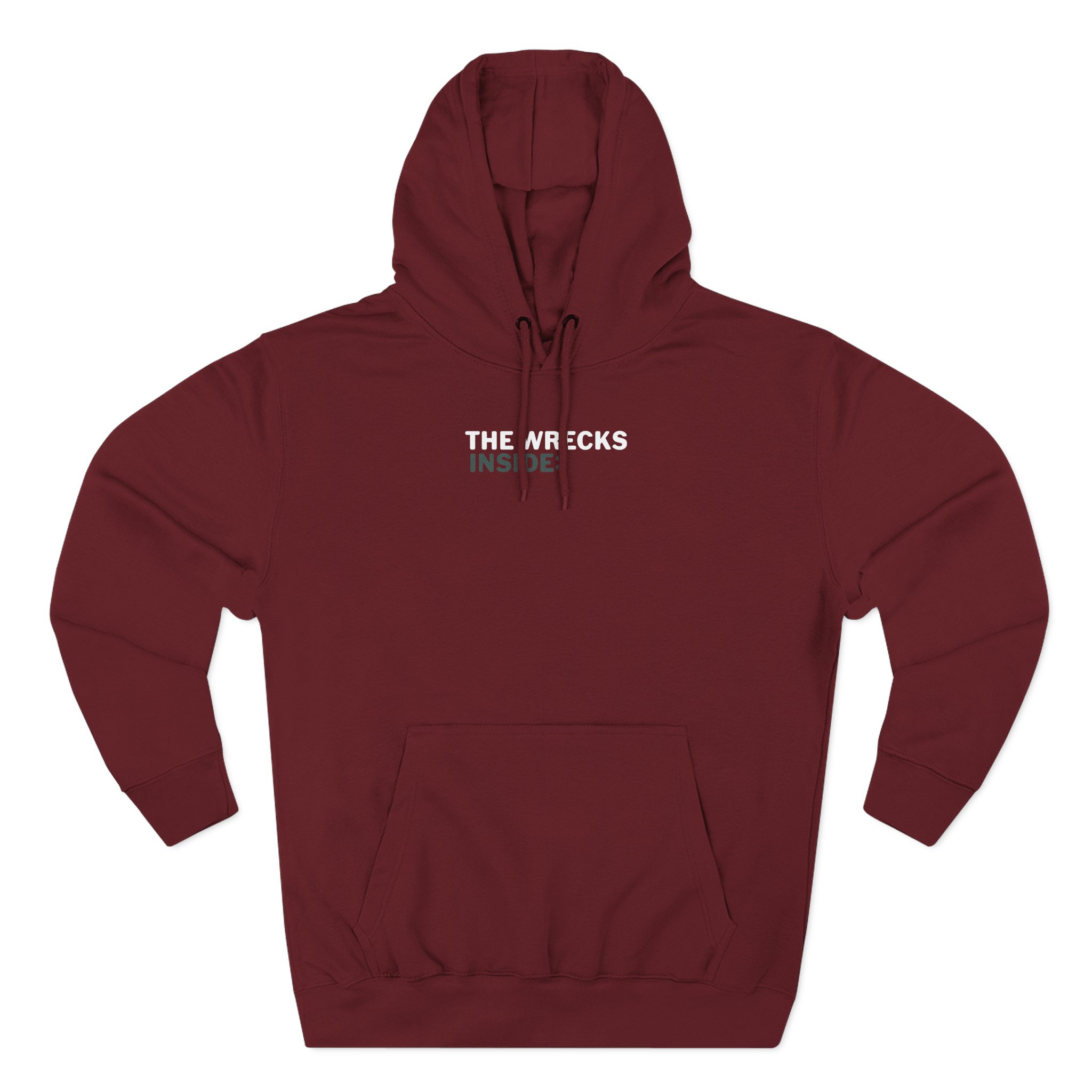 The Wrecks INSIDE Three-Panel Fleece Hoodie