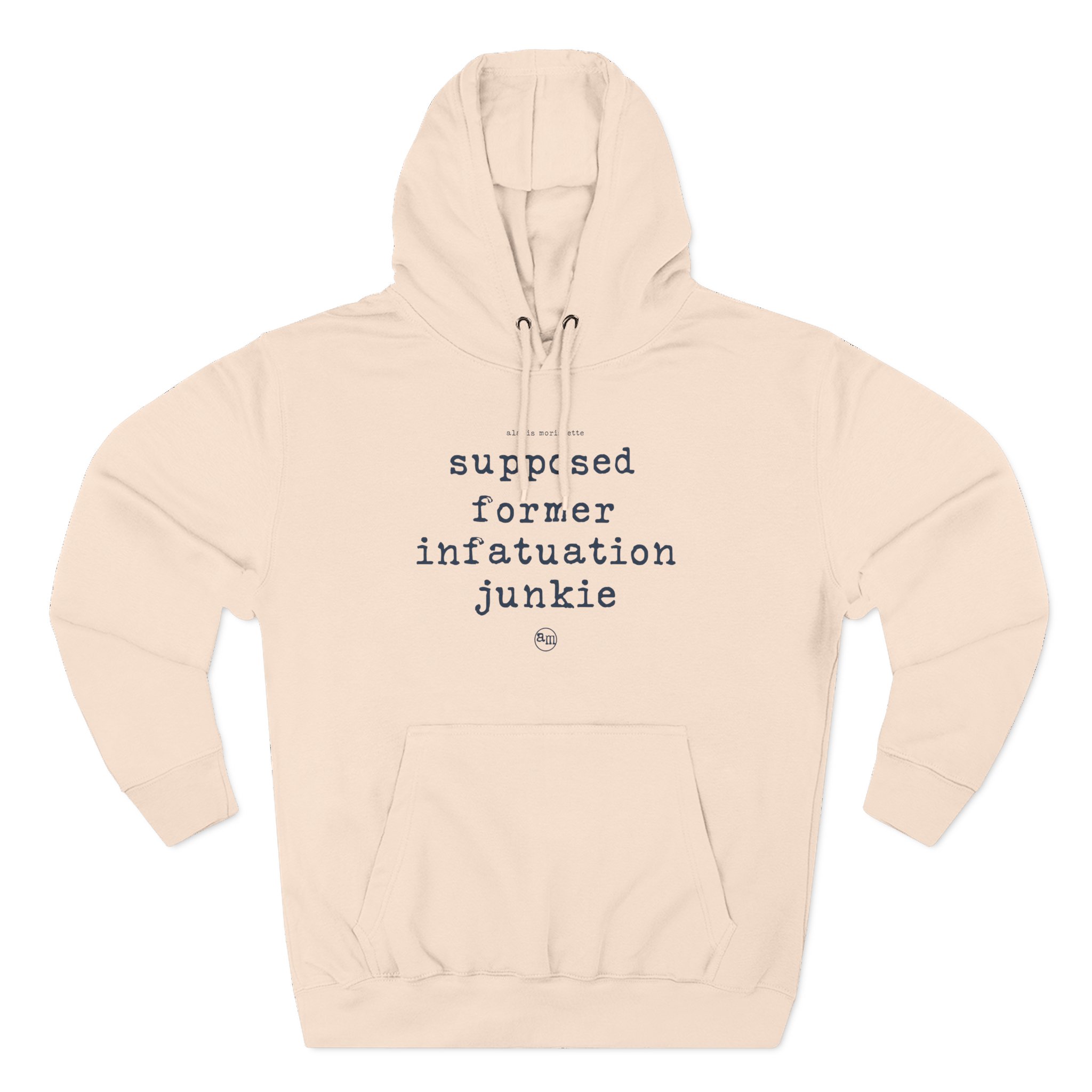 Alanis Morissette Supposed Former Infatuation Junkie Three-Panel Fleece Hoodie