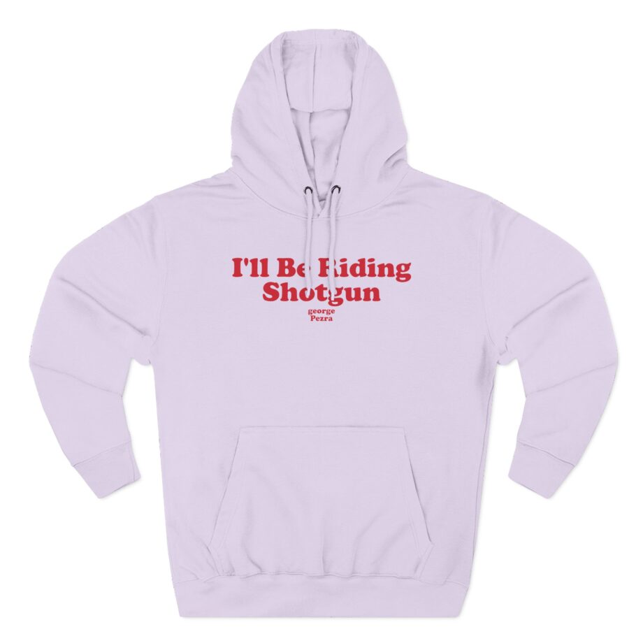 George Ezra I'll Be Riding Shotgun Three-Panel Fleece Hoodie