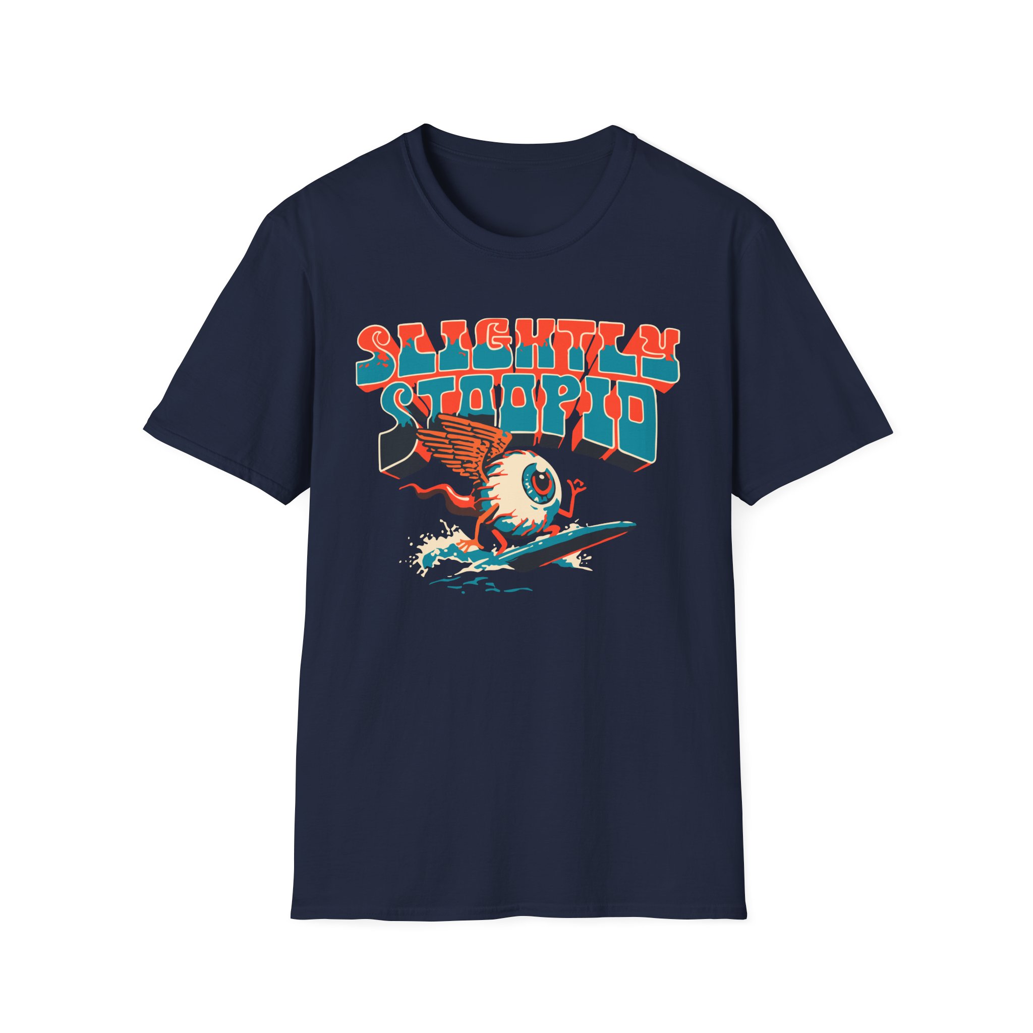 Slightly Stoopid Surfing Eyeball Unisex Softstyle T-Shirt