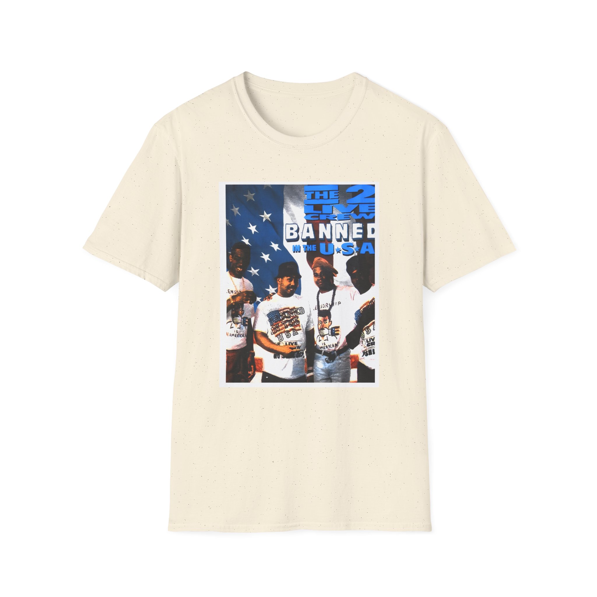 2 Live Crew Banned in the U.s.a. Unisex Softstyle T-Shirt