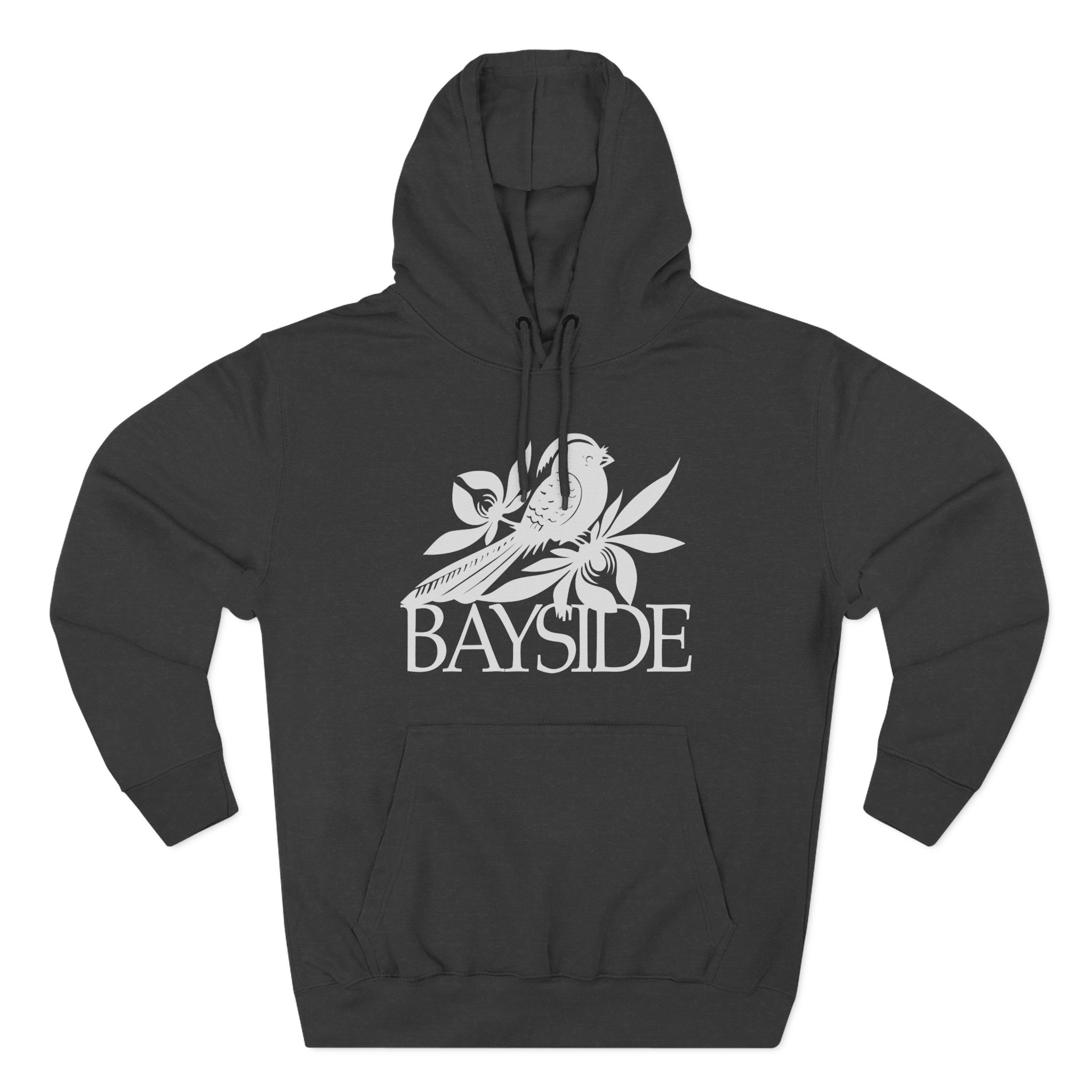 Bayside Basic Bird Three-Panel Fleece Hoodie