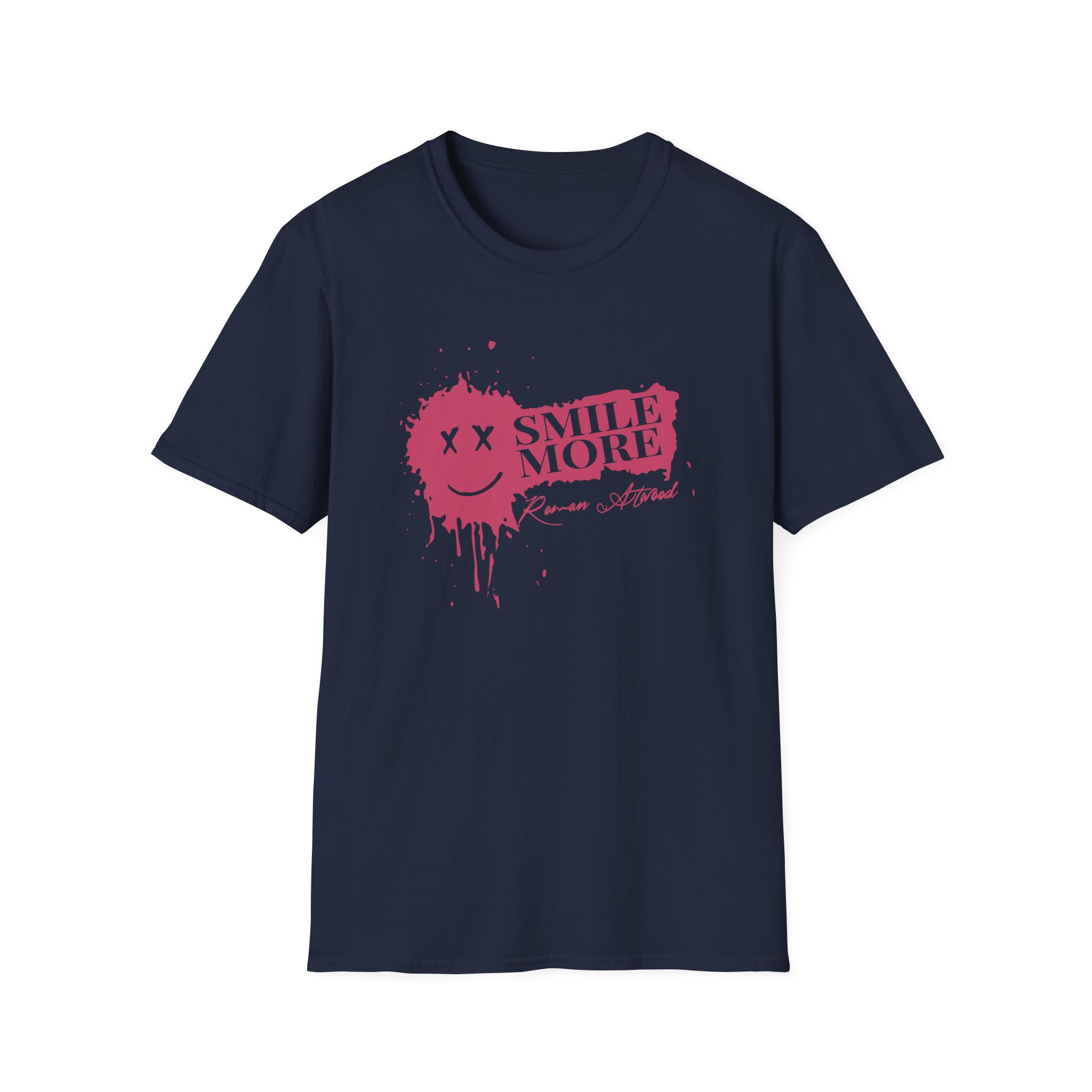 Roman Atwood Smile More Unisex Softstyle T-Shirt