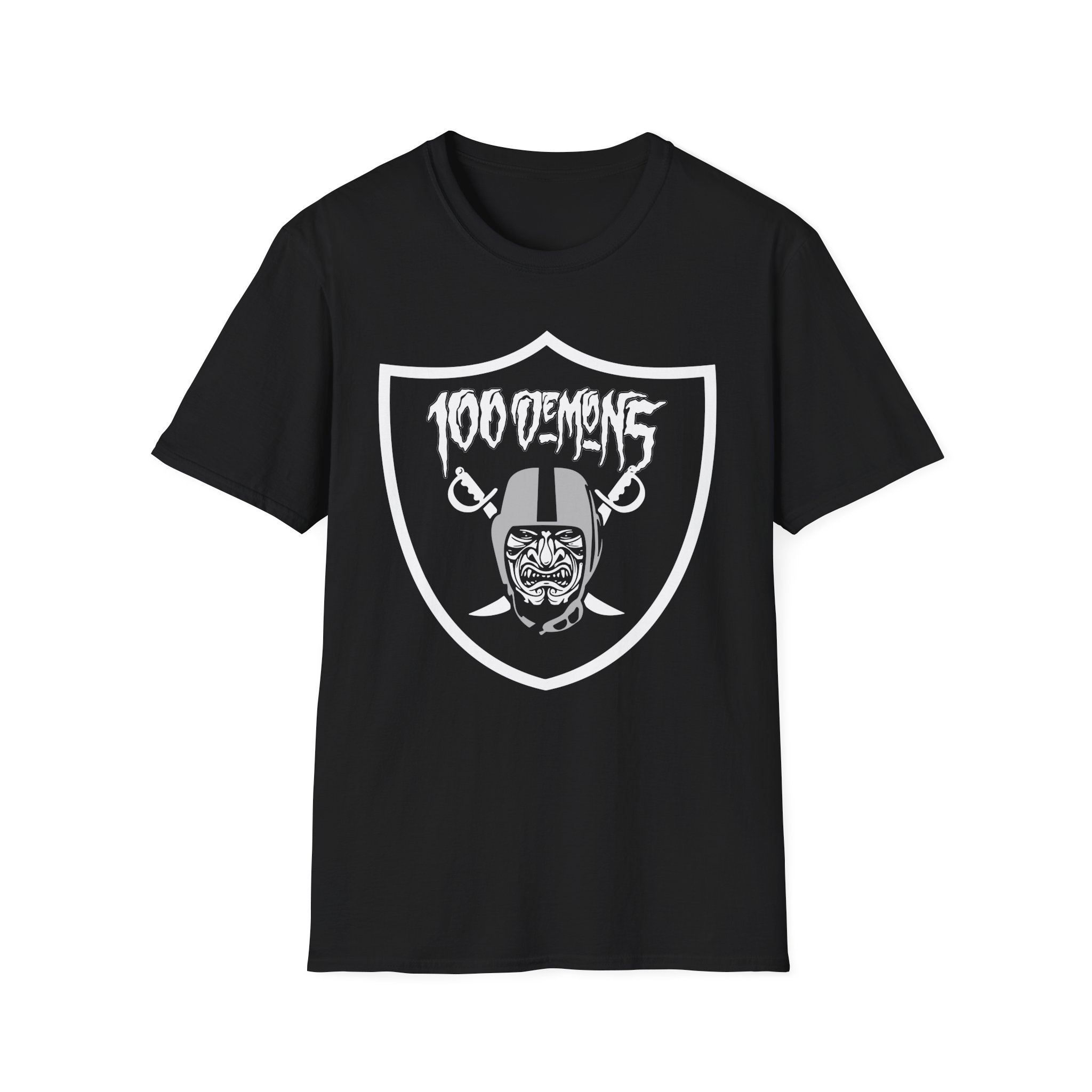 100 Demons Brass City Unisex Softstyle T-Shirt