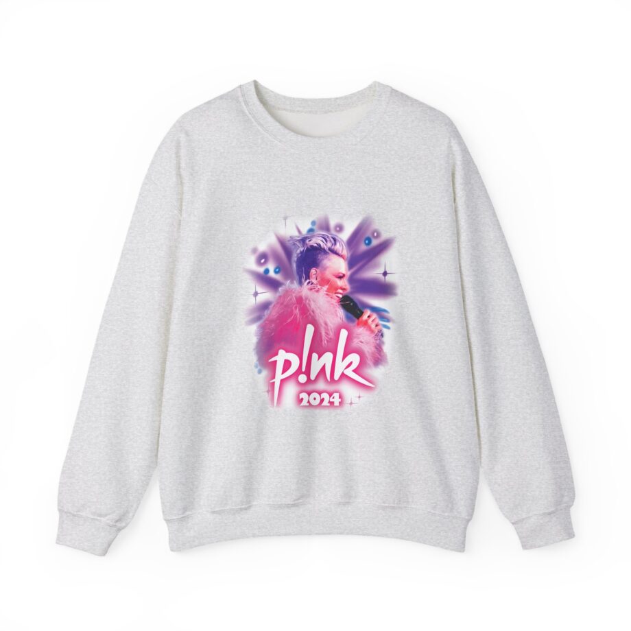 Pink Airbrushed 2024 Unisex Heavy Blend™ Crewneck Sweatshirt
