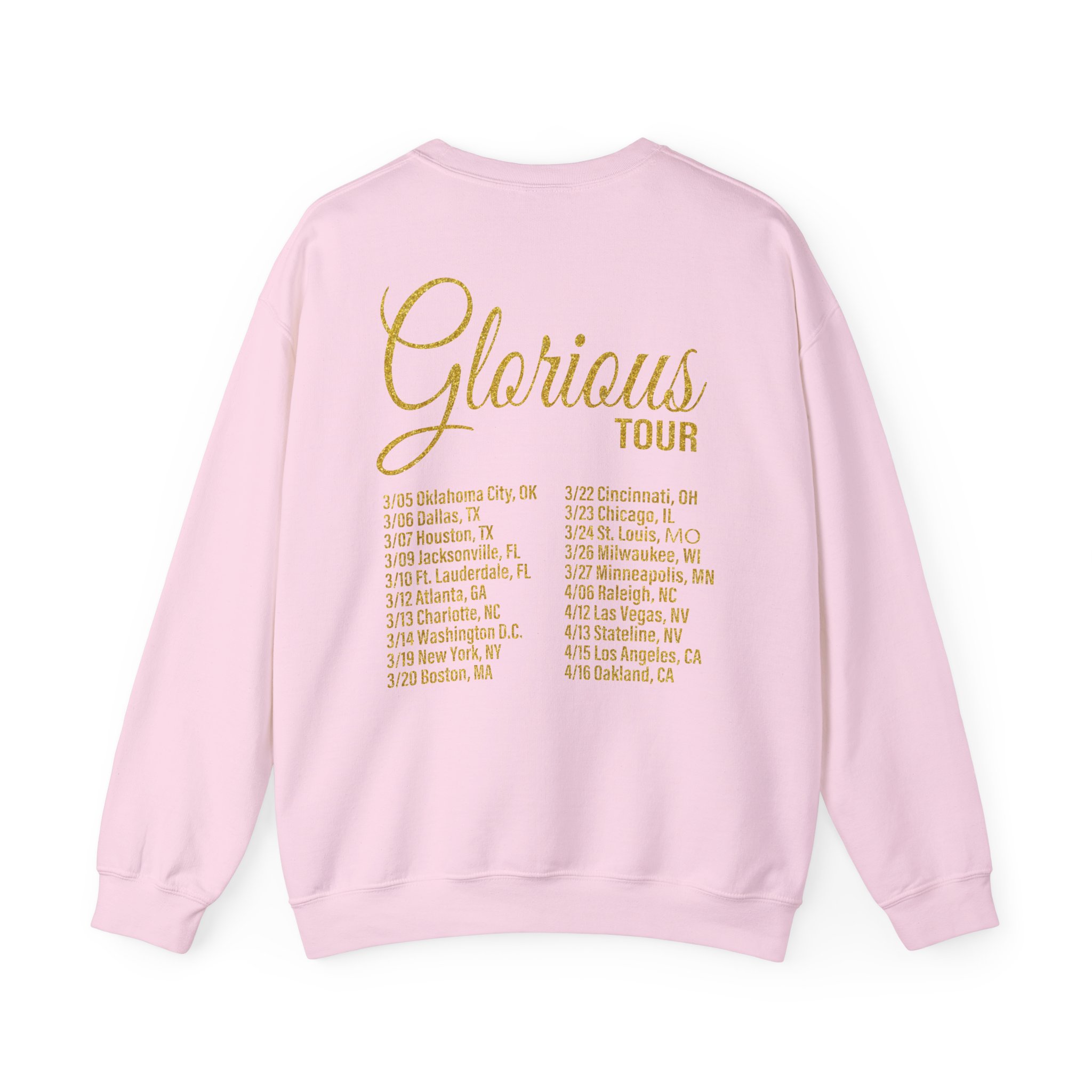 Glorilla Glorious Tour Unisex Heavy Blendâ„¢ Crewneck Sweatshirt