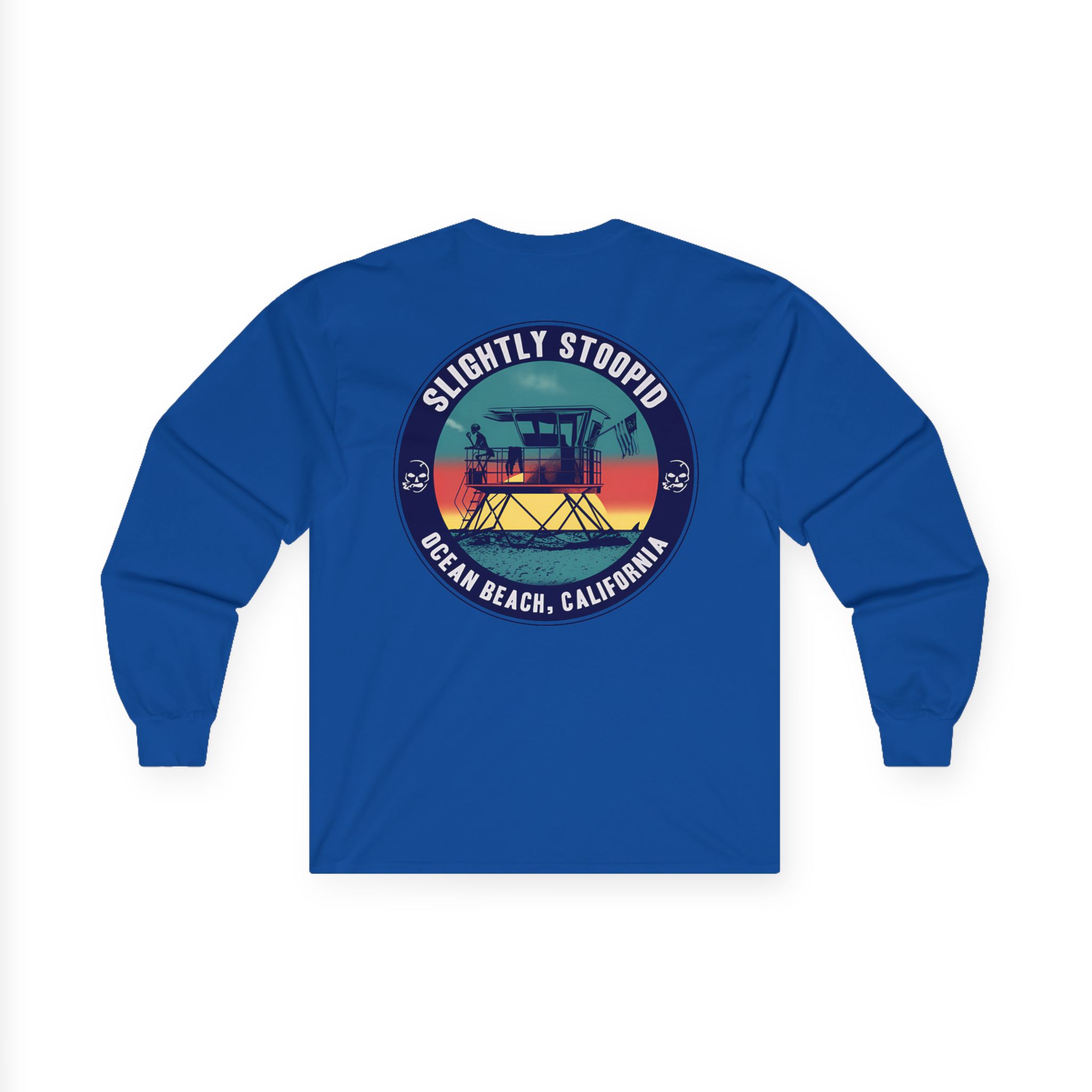 Slightly Stoopid Lifeguard Raglan Unisex Ultra Cotton Long Sleeve Tee
