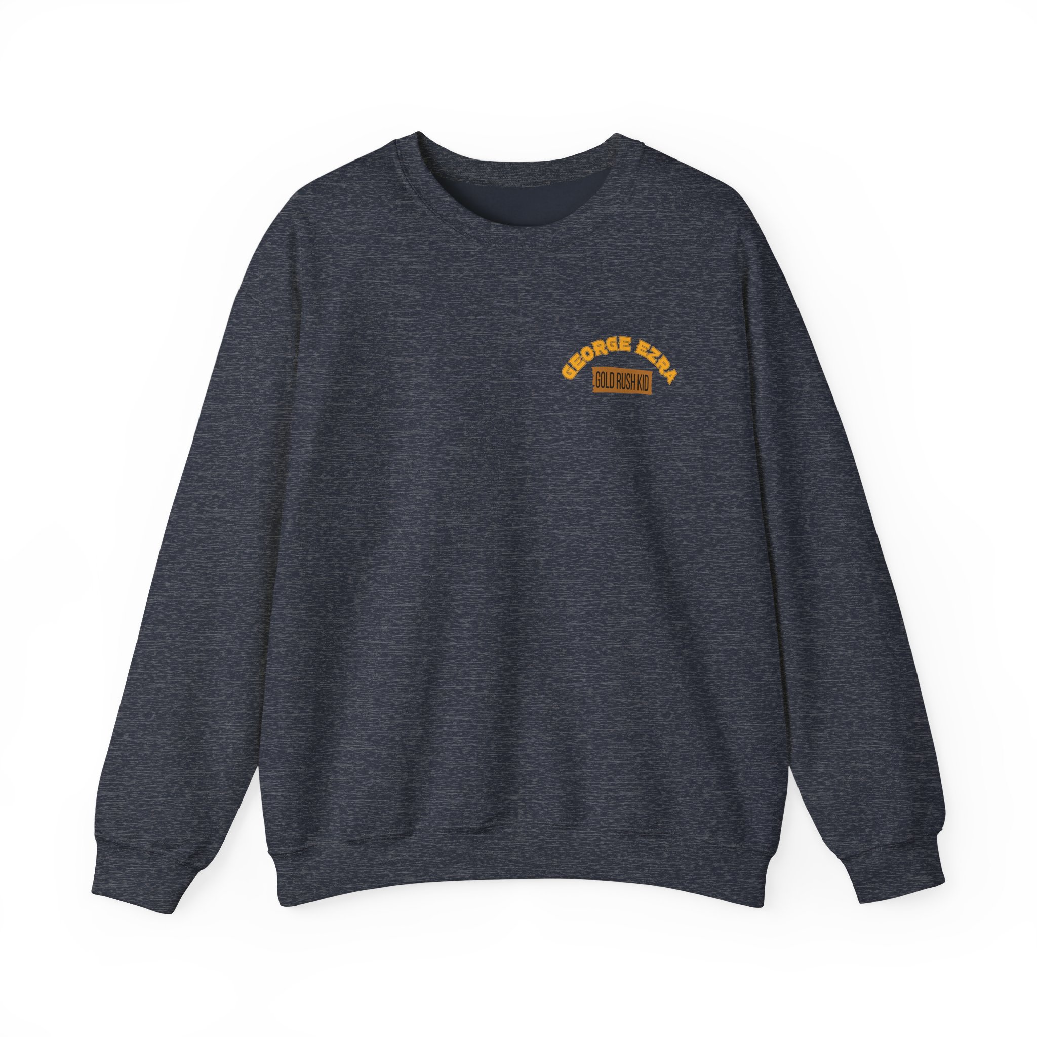 George Ezra Leaning Gold Rush Kid Unisex Heavy Blendâ„¢ Crewneck Sweatshirt